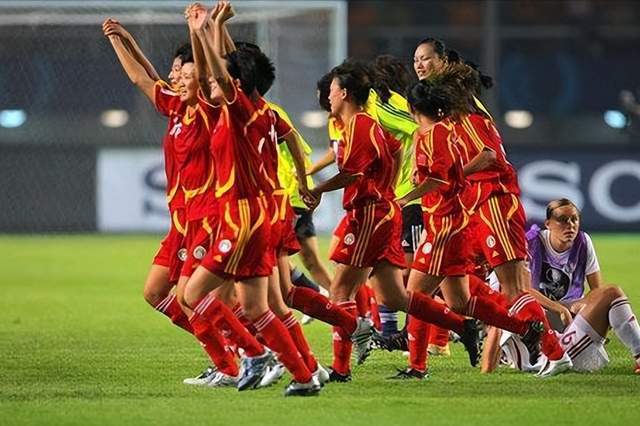 中国女足与德国、西班牙、南非一起被分在B组